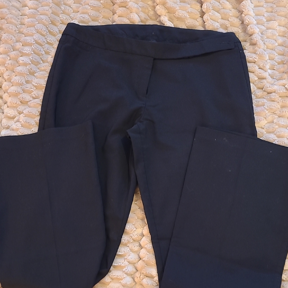 My Michelle Black Trousers Formal Straight-Leg